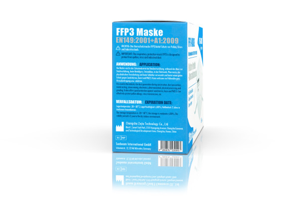 Hygisun FFP3-Maske ohne Ventil